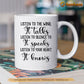 Personalized Horse Mug, Listen To The Wind It Talks Listen To The Silence Mug, Cups Gift For Horse Lovers, Horse Owner