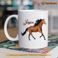 Personalized Horse Mug, Never Forget Who You Are Mug, Cups Gift For Horse Lovers, Horse Owner