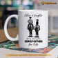 Personalized Father's Day Horse Riding Mug, Whenever Your Journey In Life May Take You Mug, Cups Gift For Horse Lovers, Horse Owner