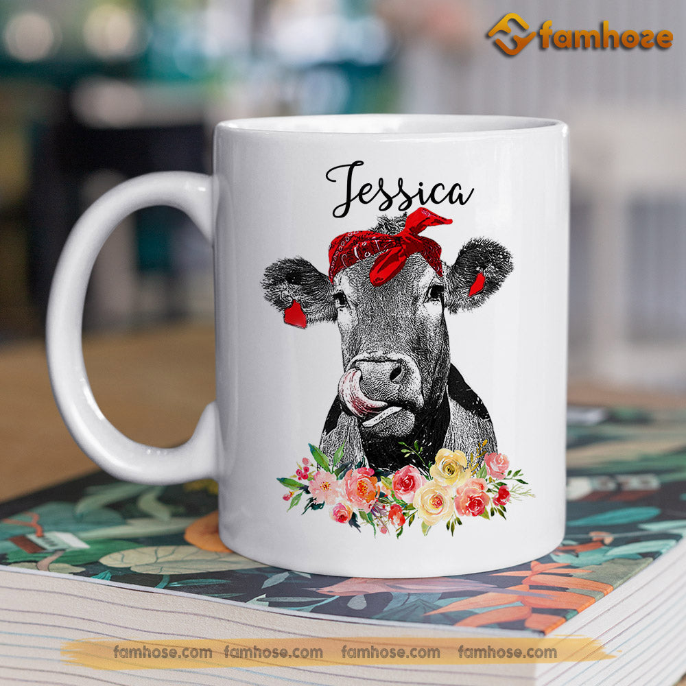 Personalized Cow Mug, Money Can't Buy Happiness But It Can Buy Cows Mug, Cups Gift For Cow Lovers, Cow Owner