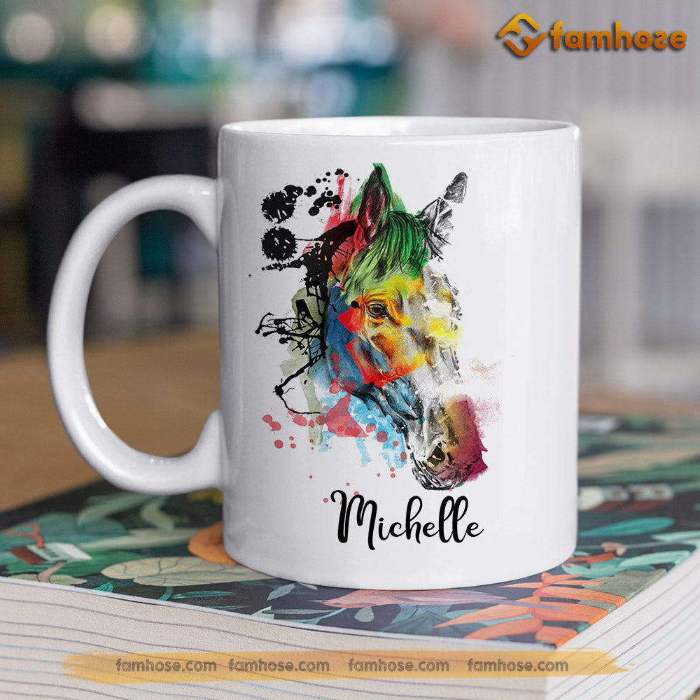 Personalized Horse Mug, The More People I Meet The More I Love My Horse Mug, Cups Gift For Horse Lovers, Horse Owner