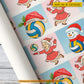 Personalized Christmas Volleyball Wrapping Paper, Volleyball With Mrs. Claus & Snowman Wrapping Paper Rolls, Xmas Gift Wrap For Volleyball Lover