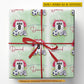 Personalized Birthday Soccer Wrapping Paper, Happy Birthday Soccer Combo Wrapping Paper Rolls, Xmas Gift Wrap For Soccer Lover