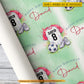Personalized Birthday Soccer Wrapping Paper, Happy Birthday Soccer Combo Wrapping Paper Rolls, Xmas Gift Wrap For Soccer Lover
