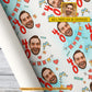 Personalized Birthday Wrapping Paper, Your Face On Birthday Wrapping Paper Rolls Birthday Gift