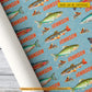 Personalized Fishing Wrapping Paper, Angler’s Dream Wrapping Paper Rolls, Gift Wrap For Fishing Lover
