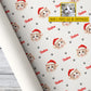 Personalized Christmas Cat Wrapping Paper, Santa Paws Starring Your Cat Wrapping Paper Rolls, Xmas Gift Wrap For Cat Lover