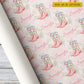 Personalized Cowgirl Boots Wrapping Paper, Pink Boots And Roses Western Wrapping Paper Rolls, Gift Wrap For Cowgirls