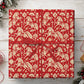 Year Of The Horse Wrapping Paper, Red And Cream Lunar New Year Wrapping Paper Rolls, Gift Wrap For Horse Lover