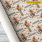 Western Personalized Shirtless Cowboy Wrapping Paper, A Little Country Heat Wrapping Paper Rolls, Gift Wrap For Cowboys