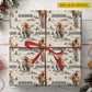 Western Personalized Shirtless Cowboy Wrapping Paper, A Little Country Heat Wrapping Paper Rolls, Gift Wrap For Cowboys