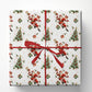 Funny Christmas Lacrosse Wrapping Paper, Santa Claus Playing Lacrosse Wrapping Paper Rolls, Xmas Gift Wrap For Lacrosse Lover