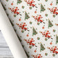 Funny Christmas Lacrosse Wrapping Paper, Santa Claus Playing Lacrosse Wrapping Paper Rolls, Xmas Gift Wrap For Lacrosse Lover