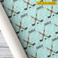 Personalized Christmas Hockey Wrapping Paper, Hockey Sticks And Puck Wrapping Paper Rolls, Xmas Gift Wrap For Hockey Lover