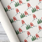 Christmas Hockey Wrapping Paper, Santa Claus Playing Ice Hockey Wrapping Paper Rolls, Xmas Gift Wrap For Hockey Lover