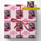 Personalized Wrestling Wrapping Paper, In My Wrestling Era Pink Wrapping Paper Rolls, Gift Wrap For Wrestling Lover