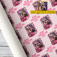 Personalized Wrestling Wrapping Paper, In My Wrestling Era Pink Wrapping Paper Rolls, Gift Wrap For Wrestling Lover