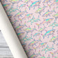 Rainbow Shark Wrapping Paper, Iridescent Pastel Sharks Wrapping Paper Rolls, Birthday Xmas Wrapping Paper For Fishing Lovers