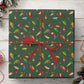 Fishing Lures Christmas Wrapping Paper, Fishing Bait Hooks and Bobbers Wrapping Paper Rolls, Birthday Xmas Wrapping Paper For Fishing Lovers