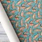 Rainbow Trout Fish Wrapping Paper, Blue Water Wrapping Paper Rolls, Birthday Xmas Wrapping Paper For Fishing Lovers