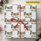 Personalized Fishing Birthday Wrapping Paper, Reel In The Birthday Fun Wrapping Paper Rolls, Gift Wrap For Fishing Lover