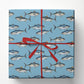 Tuna Fish Wrapping Paper, Vintage Bluefin Tuna Fishing Wrapping Paper Rolls, Birthday Xmas Wrapping Paper For Fishing Lovers
