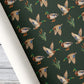 Duck Hunting Wrapping Paper, Vintage Mallard Ducks in Flight Wrapping Paper Rolls, Xmas Gift Wrapping Paper for Duck Hunters