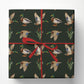 Duck Hunting Wrapping Paper, Vintage Mallard Ducks in Flight Wrapping Paper Rolls, Xmas Gift Wrapping Paper for Duck Hunters