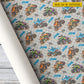 Personalized Monster Truck Wrapping Paper, Big Wheels, Big Surprises Wrapping Paper Rolls, Gift Wrap For Monster Truck Lover