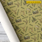 Personalized Hunting & Fishing Wrapping Paper, Deer Duck And Bass Wrapping Paper Rolls, Gift Wrap For Hunting Lover