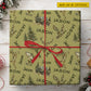 Personalized Hunting & Fishing Wrapping Paper, Deer Duck And Bass Wrapping Paper Rolls, Gift Wrap For Hunting Lover