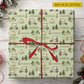Personalized Golf Wrapping Paper, Golf Cart And Birdie Pattern Wrapping Paper Rolls, Gift Wrap For Golf Lover