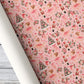 Vintage Christmas Nutcracker Ballet Wrapping Paper, Pink Ballerina And Nutcracker Soldiers Pattern Wrapping Paper Rolls, Xmas Gift Wrap For Ballet Lover