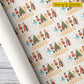 Personalized Christmas Nutcracker Wrapping Paper, Ballerina And Mouse King Wrapping Paper Rolls, Xmas Gift Wrap For Ballet Lover