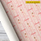 Cute Personalized Ballerina Wrapping Paper, Pink Ballet Dancer And Coquette Bows Wrapping Paper Rolls, Gift Wrap For Ballet Lover