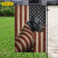 July 4th Pitbull USA Garden Flag & House Flag, Stars Stripes And Pitbull Pride Dog Outdoor Decor, Independence Day Yard Flag Gift For Pitbull Lover