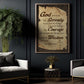 God Grant Me The Serenity Wisdom, God Canvas Painting, Wall Art Decor - Motivation Poster Gift