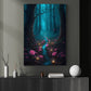 Magical Forest And Spiritual Stream, Mystery Canvas Painting, Wall Art Decor - Victorian Poster Gift