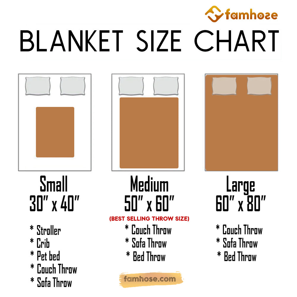 Dog blanket clearance size