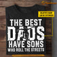 Personalized Skateboarding Dad Son T-shirt, The Best Dads Have Sons Who Roll The Streets Tees Gift For Skateboarding Lovers
