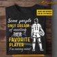 Personalized Soccer Dad Mom Daughter T-shirt, Some People Only Dream Of Meeting Their Favorite Player Sport Tee Gift For Soccer Lovers