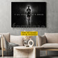 Personalized Soccer Girl Canvas Painting, It All Starts With A Dream Wall Art Decor, Poster Gift For Soccer Lovers