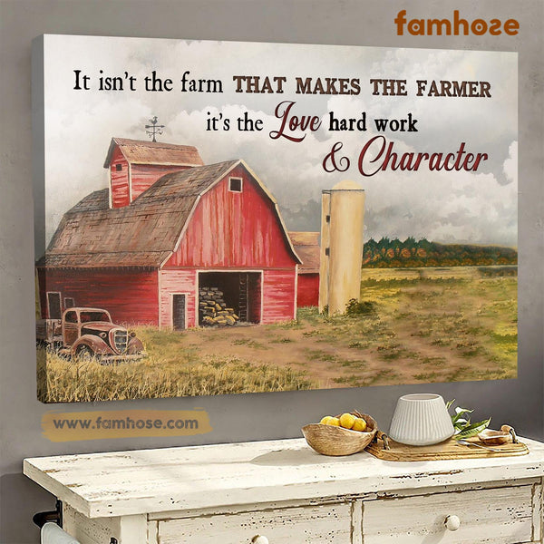 Gift Of The Grangers Poster For Farmers Acrylic Print by Bettmann 