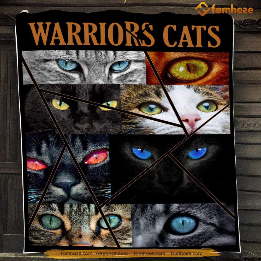 Warrior hotsell cats blanket