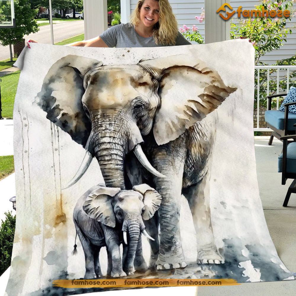 Elephant best sale sherpa blanket