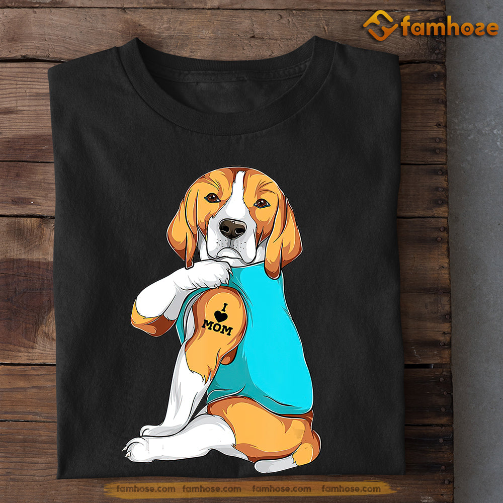 i love mommy dog shirt