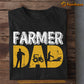 Farm Dad T-shirt, Farmer Dad Shirt, Farming Lover Gift, Vintage Farmer T-shirt, Farmer Lovers Tees