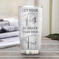 Horse Tumbler, Let Your Faith Be Bigger Than Your Fear Stainless Steel Tumbler, Horse Tumbler Lovers, Tumbler Gifts For Horse Lovers