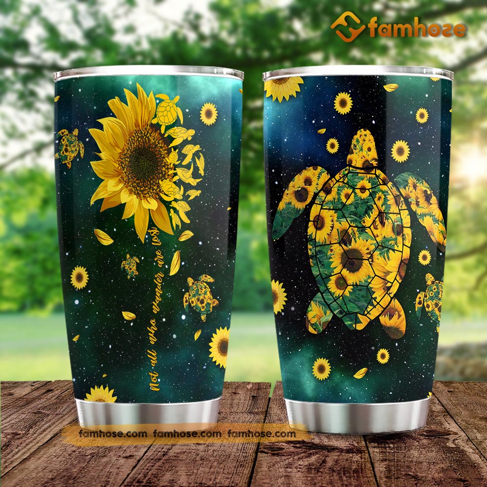 Tumbler Inspirational Sunflower Stainless Steel 20 oz