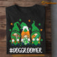 Cute Patrick's Day Dog T-shirt, Doggroomer Gift For Dog Lovers, Dog Owners, Dog Tees